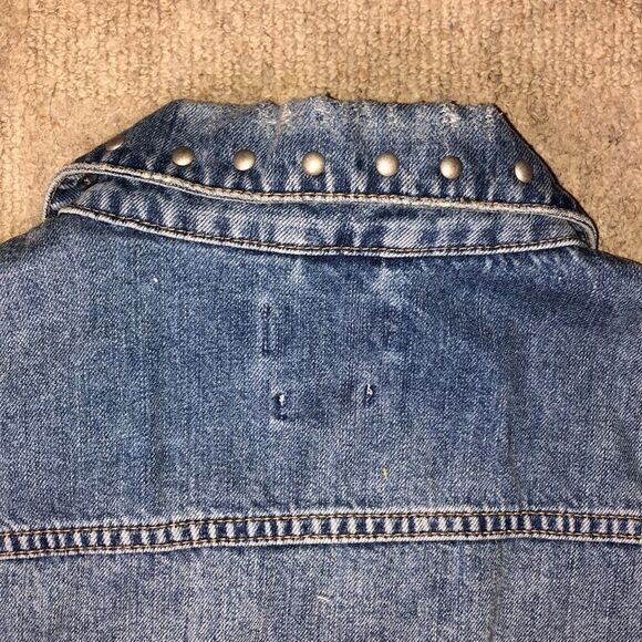 NWT Topman Studded Denim Jacket | Large - Picture 8 of 11
